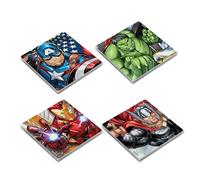 Marvel Avengers, set 4 sottobicchieri