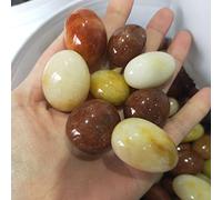 Oggettistica for la casa, Giada dorata naturale Ghiaia Pietra di cristallo Campione di rocciaGem Pietre naturali e Regali,Cristallo naturale decorazione della stanza (Size : 500g)