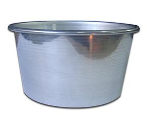 Oggettistica Liotti FORMA STAMPO DOLCI IN ALLUMINIO PER PANETTONE NATALIZIO NATALE 20 X 12 H CM