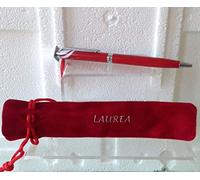 Oggettistica per bomboniere STOCK 10 PEZZI Penna a sfera Laurea con tocco nappa e astuccio in alcant