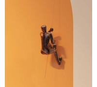 Oggetto da parete KARE Climber Rope, poliresina, altezza 51 cm, marrone Kare