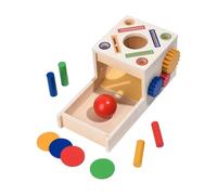 AWHAO Oggetto di Colore Del Colore in Legno Oggetto Permanente Dell'oggetto per Bambini 1 2 3 Anni