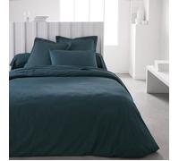Oggi Copertura Duyt essenziale - 240 x 260 cm - 2 persone - 100% une cotone - pavone