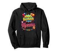 Oggi è il compleanno di mia madre Buon compleanno mia mamma Felpa con Cappuccio