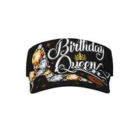 Oggi è Il Mio Compleanno Cappelli con Visiera Parasole Stampati per Donna Uomo Visiere a Tesa Larga Cappello da Spiaggia Estivo Pieghevole per Compleanno Ragazza