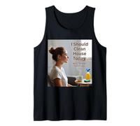 Oggi è Una Giornata di Pulizia della casa con Vibrazioni CoffeeDay Canotta