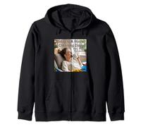 Oggi è Una Giornata di Pulizia della casa con Vibrazioni CoffeeDay Felpa con Cappuccio