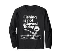 Oggi la Pesca Non è consentita Maglia a Manica