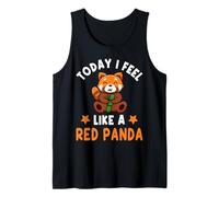 Oggi mi sento come un panda rosso Canotta