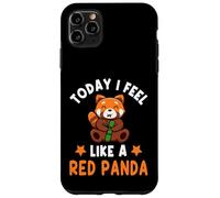Oggi mi sento come un panda rosso Custodia per iPhone 11 Pro Max