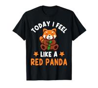 Oggi mi sento come un panda rosso Maglietta
