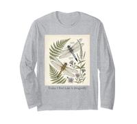 Oggi Mi Sento Una Libellula, Divertente entomologia degli Insetti Maglia a Manica