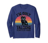 Oggi parlo solo con il mio gatto Maglia a Manica