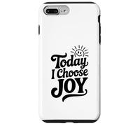 Oggi scelgo Joy Affermazione positiva Inspirational Custodia per iPhone 7 Plus/8 Plus