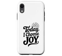 Oggi scelgo Joy Affermazione positiva Inspirational Custodia per iPhone XR