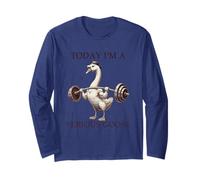 Oggi sono un divertimento serio per il sollevamento pesi dell'oca Maglia a Manica
