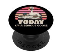 Oggi sono un'oca seria, divertente sciocca oca, amante delle oche PopSockets PopGrip Adesivo