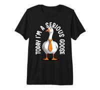 Oggi Sono un'oca seria, Funny Goose & Goose Pun Maglietta Premium