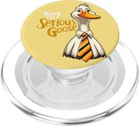 Oggi sono un'oca seria. Oca divertente PopSockets PopGrip per MagSafe