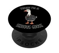 Oggi sono un'oca seria PopSockets PopGrip Adesivo