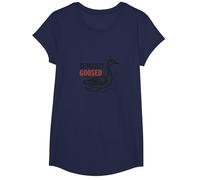 Oggi Sono un'oca seria - Umorismo seriamente D'Oca Maglietta, Ragazze, Navy, XS