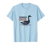 Oggi Sono un'oca seria - Umorismo seriamente D'Oca Maglietta, Uomo, Celeste, L