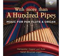 Hanspeter Oggie With More Than a Hundred Pipes: Music for Pan Flute & Orga (CD)