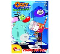 Oggy e I maledetti scarafaggi. Albo da colorare. Colora con Oggy