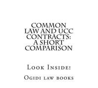 Ogidi Law Books Ogidi law books Common law and UCC Contracts (Tascabile)