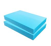 OGIZQNHA Blocco di Schiuma Artigianale ad Alta densità - 20 cm x 30 cm for Scultura, modellazione e progetti Fai da Te - Perfetto for artisti e creatori(Blue,Thickness 4cm 2pcs)