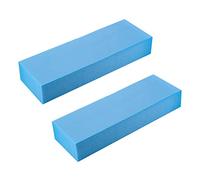 OGIZQNHA Pannello in Schiuma ad Alta densità for progetti Fai da Te - Blocchi da Intaglio Versatili for artisti e Artigiani, 10 cm x 30 cm(Blue,Thickness 5cm 2pcs)