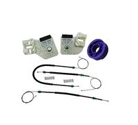 OGJFD Alzacristallo Elettrico Kit Di Clip Di Riparazione Per Alzacristalli Per Auto Per Vw Per Alzacristalli Elettrici Per Polo 9n 2001-2012 Nuovo Anteriore Destro Elettrica Windoww Regolatore