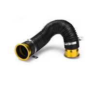 OGJFD aspirazione dell'Aria 76mm 3 Pollici Modification Supplies Tubo Telescopico Tubo Ventilazione Tubo Aspirazione dell'Aria Condotto Aspirazione Fredda Espandibile Prese d'Aria(Gold)