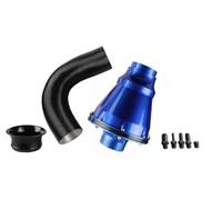 OGJFD aspirazione dell'Aria Filtro Aria da 3 Pollici/76 Mm Kit Filtro Tubo A Soffietto Aspirazione Aria Fredda Pulitore Aspirazione Aria Fredda Testa A Fungo Universale Prese d'Aria(Blu)