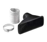 OGJFD aspirazione dell'Aria Kit Aspirazione Aria Fredda Auto Filtro Aria Paraurti Anteriore Automatico Tubo Aspirazione Aria Turbo Tubo Ingresso Turbina Kit Imbuto Aria Prese d'Aria