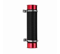 OGJFD aspirazione dell'Aria Kit Tubo Flessibile Alimentazione Condotto Freddo Filtro dell'Aria Dell'auto da 76 Mm 1 M con Flessibile Ingresso Ugello Aspirazione dell'Aria Prese d'Aria
