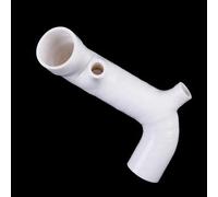 OGJFD aspirazione dell'Aria per Fiat per Uno per Turbo 1.4 MK2 1989-2005 Tubo Flessibile di Aspirazione in Silicone per Raccordo di Aspirazione Turbo per AirBox Prese d'Aria(Bianco)