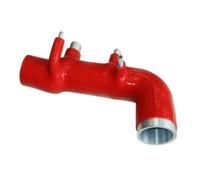 OGJFD aspirazione dell'Aria Tubo di ASPIRAZIONE Turbo in Silicone per Subaru per Impreza WRX STI GC8 EJ20 1998-2000 Prese d'Aria(Rosso)