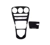 OGJFD Car Interior ABS Car Interior Central Console Gear Shift Panel Cover Frame Trim per Mercedes per Benz Classe C GLC W205 X235 2015-2019 Modanatura Interni(B Glossy Black)