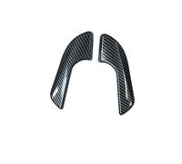 OGJFD Car Interior per Alfa per Romeo per Giulietta Accessori Interni Finitura Porta Maniglia Interna Decorazione Guscio Custodia Protettiva Adesivi per Auto Decorativo Auto(Carbon style-2pcs)