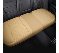OGJFD Coprisedili Auto Coprisedile Auto Cuscino Antiscivolo in Pelle PU per VW per Passat B7 Copertura Sedile Auto(Beige,Posteriore)