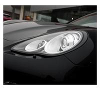 OGJFD Faro Copertura Trasparente Per Panamera Per 970 2010-2013 Paralume Faro Lampada Borsette Lente Bordo Nero Alloggiamenti fari anteriori auto(1PCS right side)