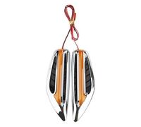 OGJFD Indicatori di direzione 1 Paio Di Luci Di Direzione A LED Per Auto Auto Luci Laterali Luci Di Posizione Lampadine A Forma Di Lama Laterale Impermeabili Indicatori Direzione(Giallo)