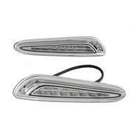 OGJFD Indicatori di direzione 1 Set Di Luci Diurne DRL Fendinebbia Indicatori Direzione Gialli 12 V Luce Diurna Per Mazda 3 Per Mazda 3 2010-2013 Indicatori Direzione(White Yellow Blue)