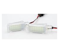 OGJFD Indicatori di direzione 2 Luci Di Cortesia LED Bianchi Allo Xeno Sotto La Portiera Vano Piedi Bagagliaio Per VW Per Touareg Per Tiguan Per Passat Indicatori Direzione