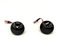 OGJFD Indicatori di direzione 2 Pezzi Per Fiat Per Punto 188 1999-2012 Per Doblo 2001-2005 Luci Direzione Dinamiche Ambra LED Luci Posizione Laterali Indicatori Direzione(Smoke)