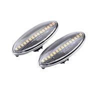OGJFD Indicatori di direzione Luce Di Direzione Dinamica A LED Per Toyota Per Yaris Per Corolla Per Auris Mk1 E15 Per Rav4 Mk3 Indicatori Direzione(Crystal)