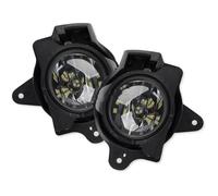 OGJFD Lampada Guida Automatica Kit Di Fari Fendinebbia Alogeni A LED Per Auto Per Toyota Per Hilux Per Vigo Mk7 2011 2012 2013 2014 2015 Con Cablaggio, Relè E Interruttore.(1SET LED)