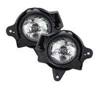 OGJFD Lampada Guida Automatica Kit Di Fari Fendinebbia Alogeni A LED Per Auto Per Toyota Per Hilux Per Vigo Mk7 2011 2012 2013 2014 2015 Con Cablaggio, Relè E Interruttore.(1SET Halogen)
