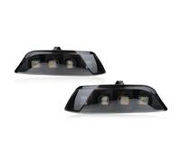 OGJFD Lampada Guida Automatica Per Ford Per Mustang 2015-2017 Fendinebbia A LED Per Paraurti Anteriore Luce Diurna Bianca Indicatore Di Direzione Ambra